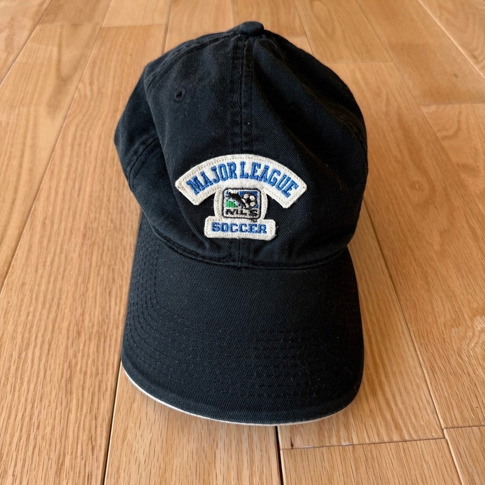 Y2K‎ MLS Major League Soccer Drew Pearson Marketing Black Strapback Hat